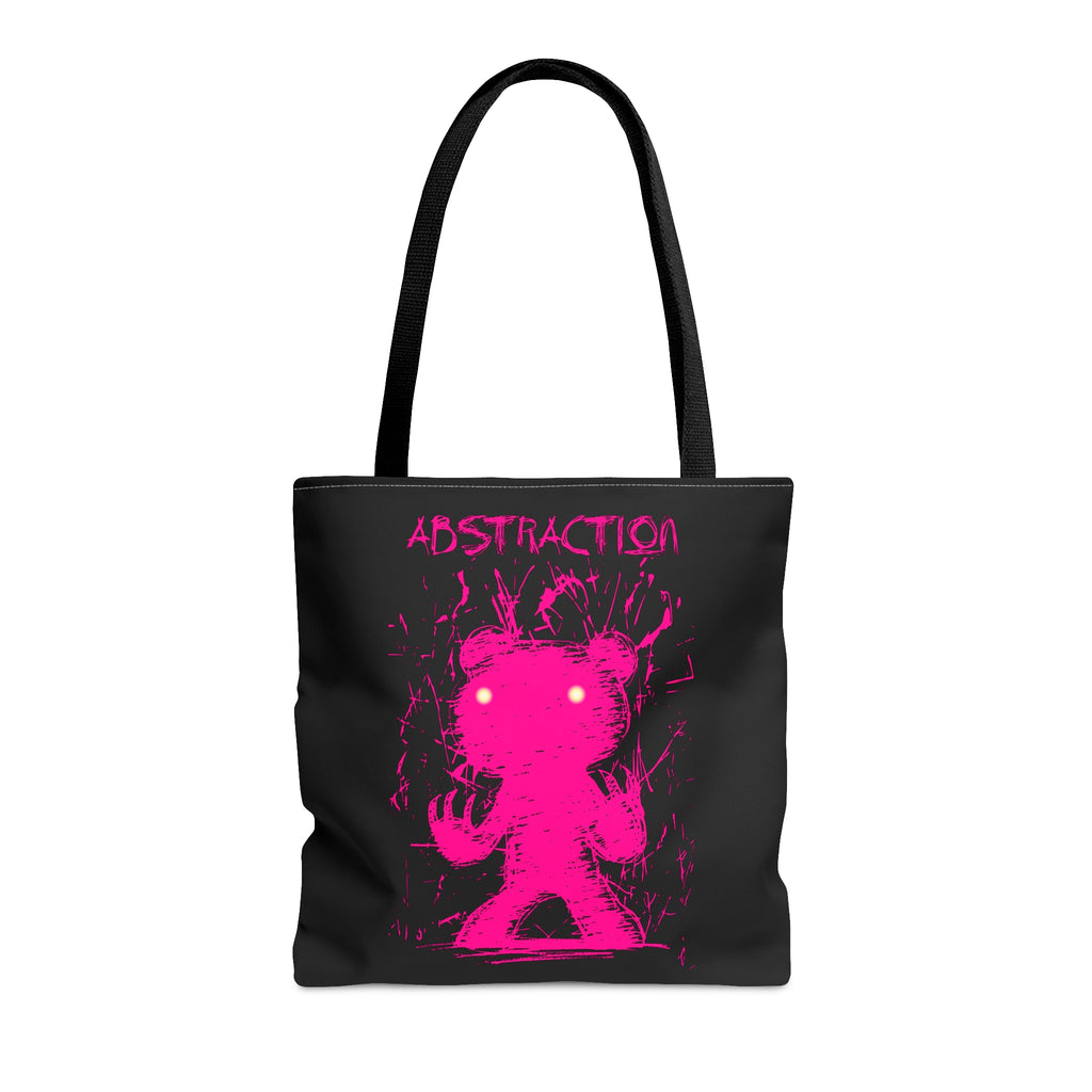 Abstraction Gloomy Bear (Pink) Tote Bag