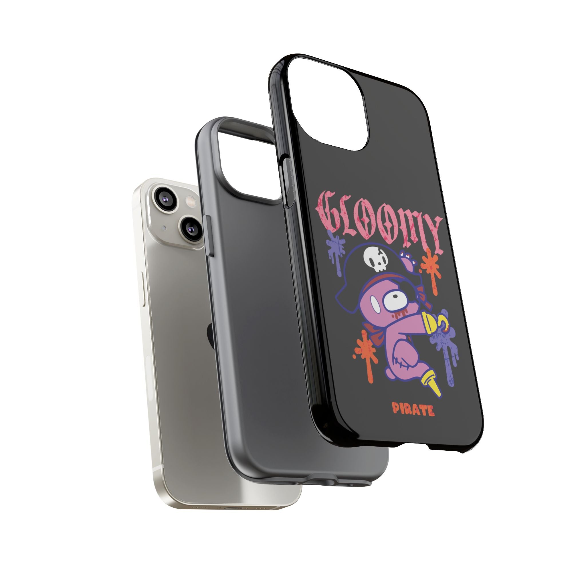 gloomy bear Halloween pirate Phone Case