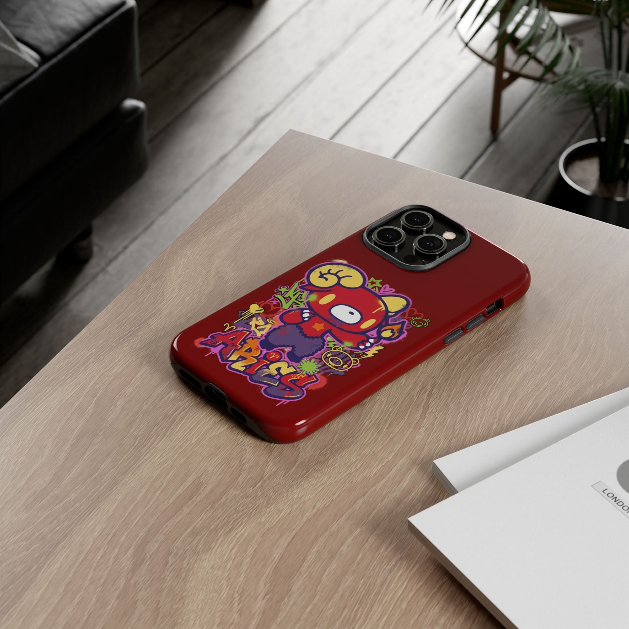 Zodiac Aries  Gloomy Bear Phone Case