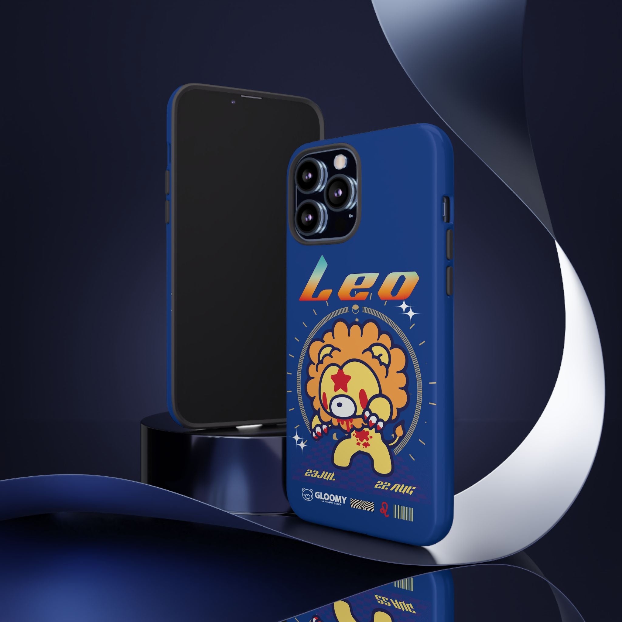 Zodiac Leo gloomy bear Phone Case