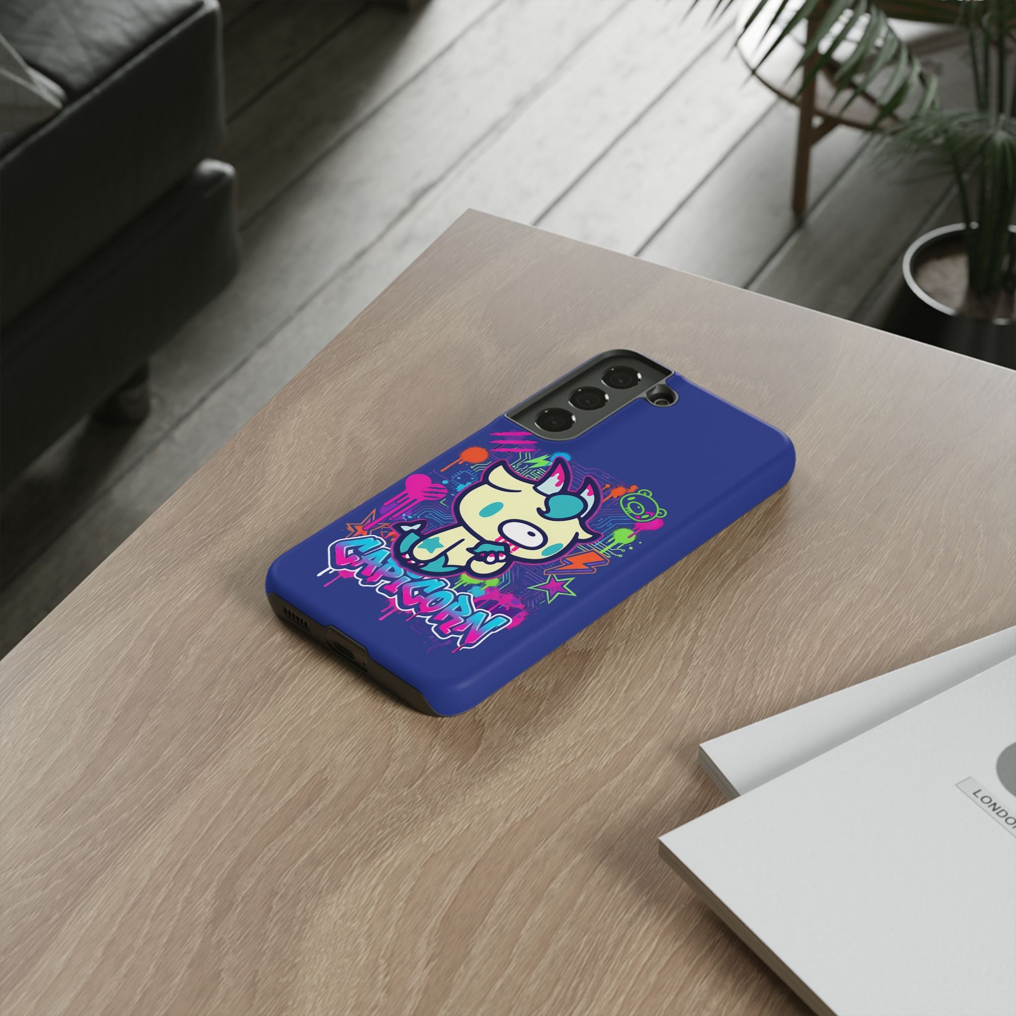 Zodiac Capricorn Gloomy Bear Phone Case