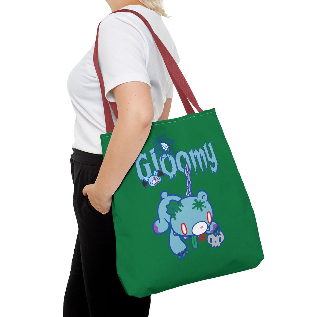 Gloomy Bear Halloween Zombie Tote Bag - 2024