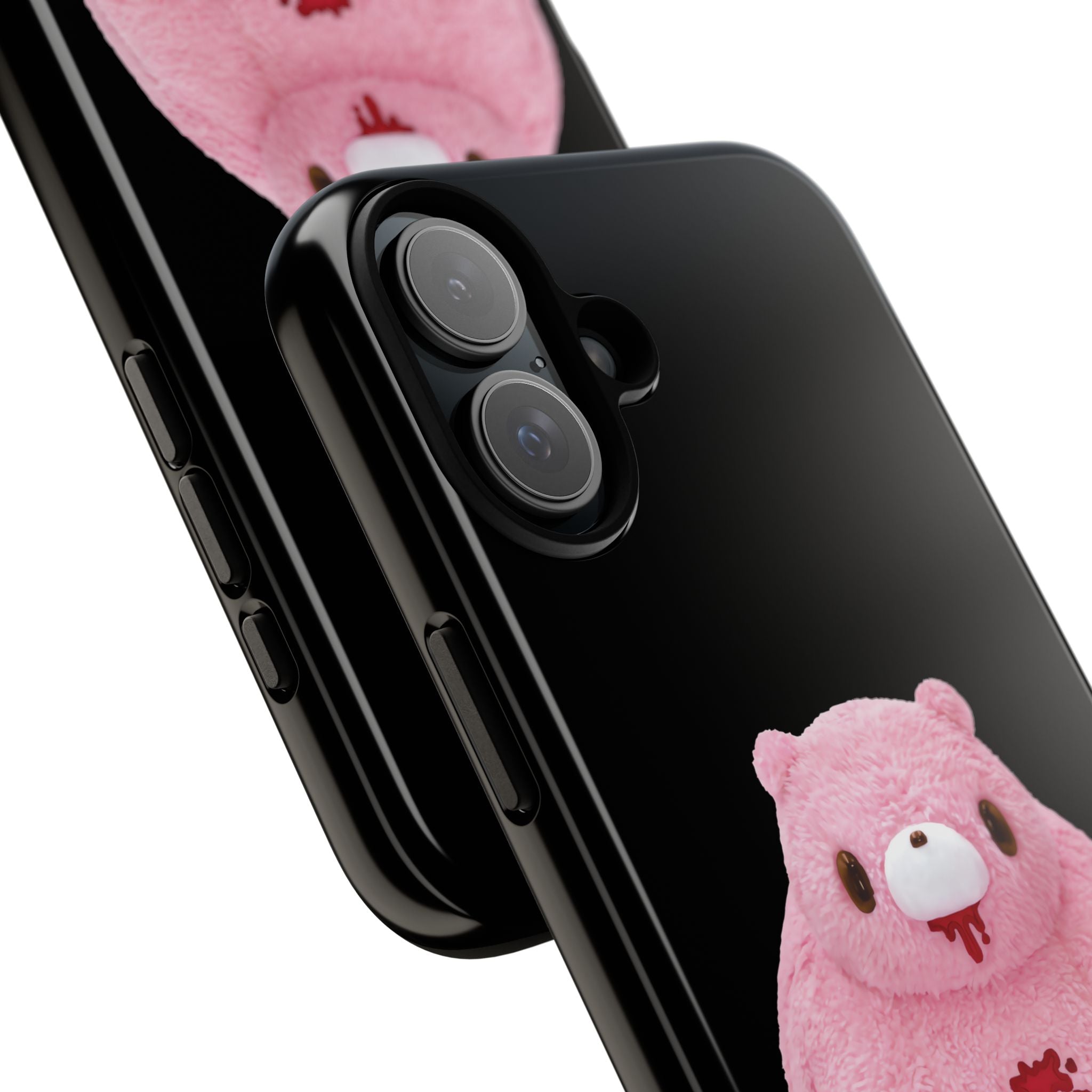 Chubby Gloomy Plush Tough Phone Case