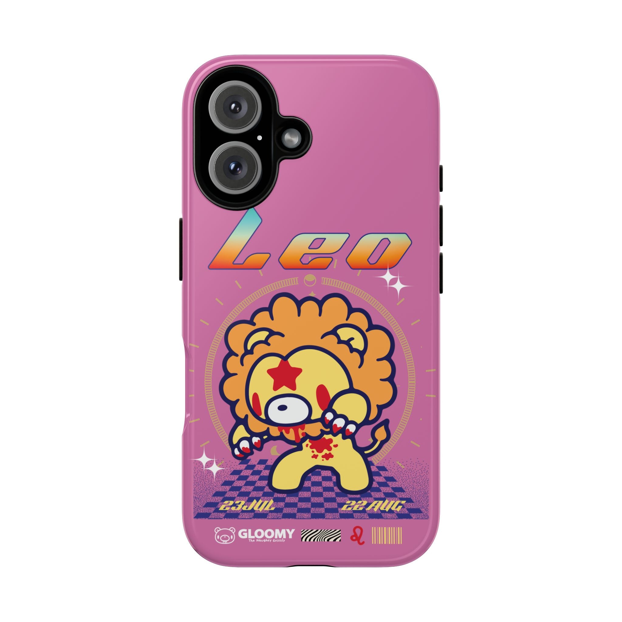 Zodiac Leo gloomy bear Phone Case