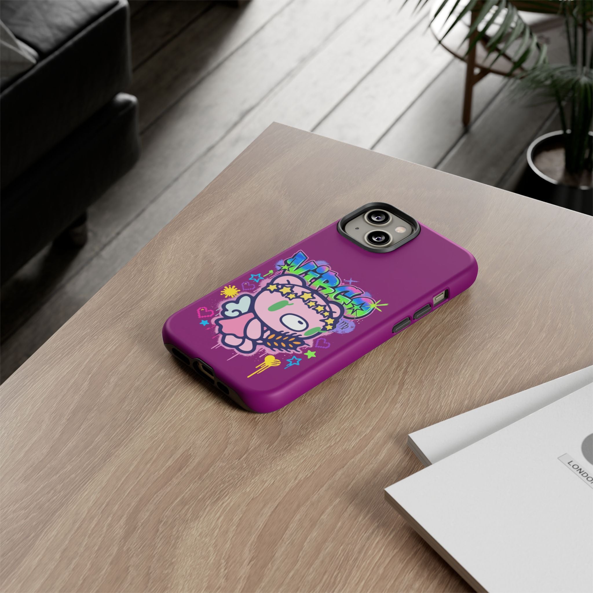 Zodiac Virgo  Gloomy Bear  Phone Case