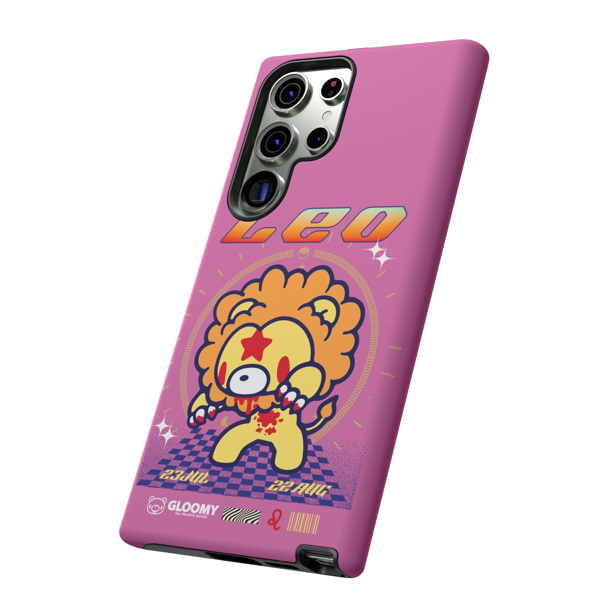 Zodiac Leo gloomy bear Phone Case