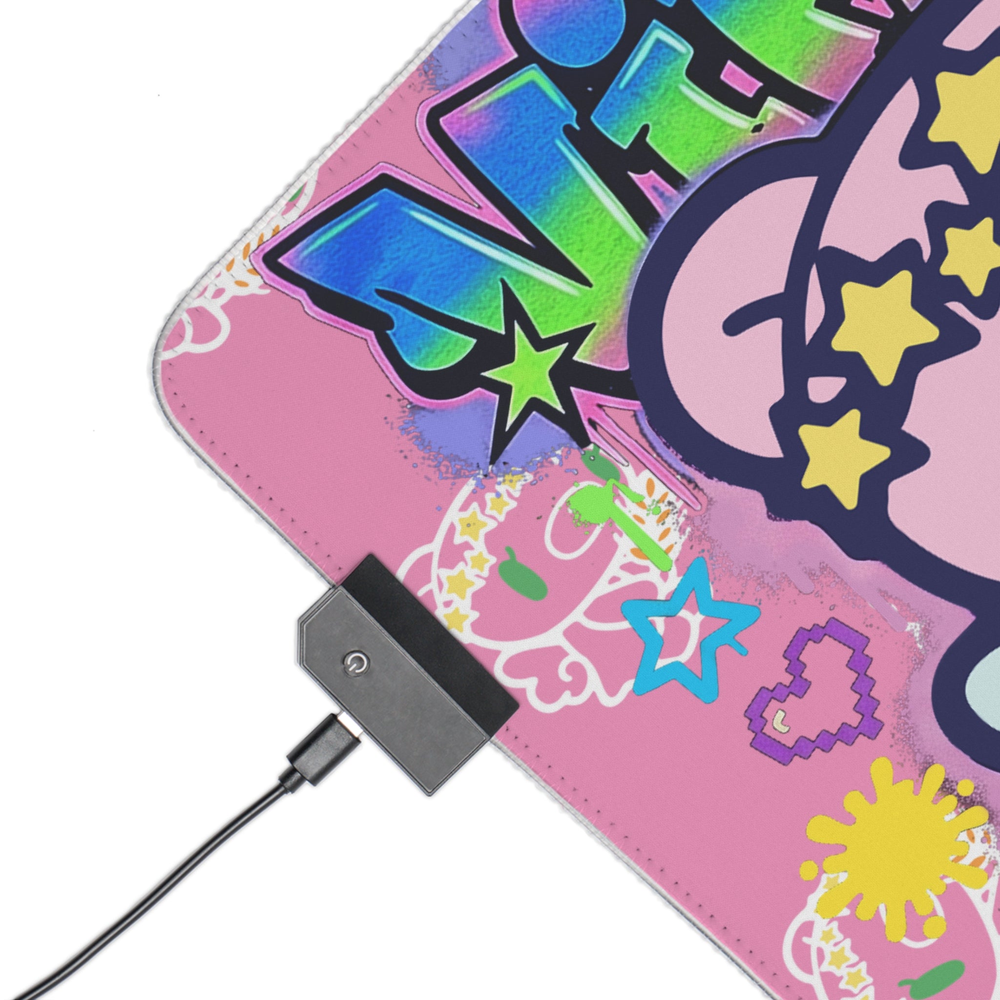 Virgo Zodiac  Gloomy Bear  LED Gaming Mouse Pad