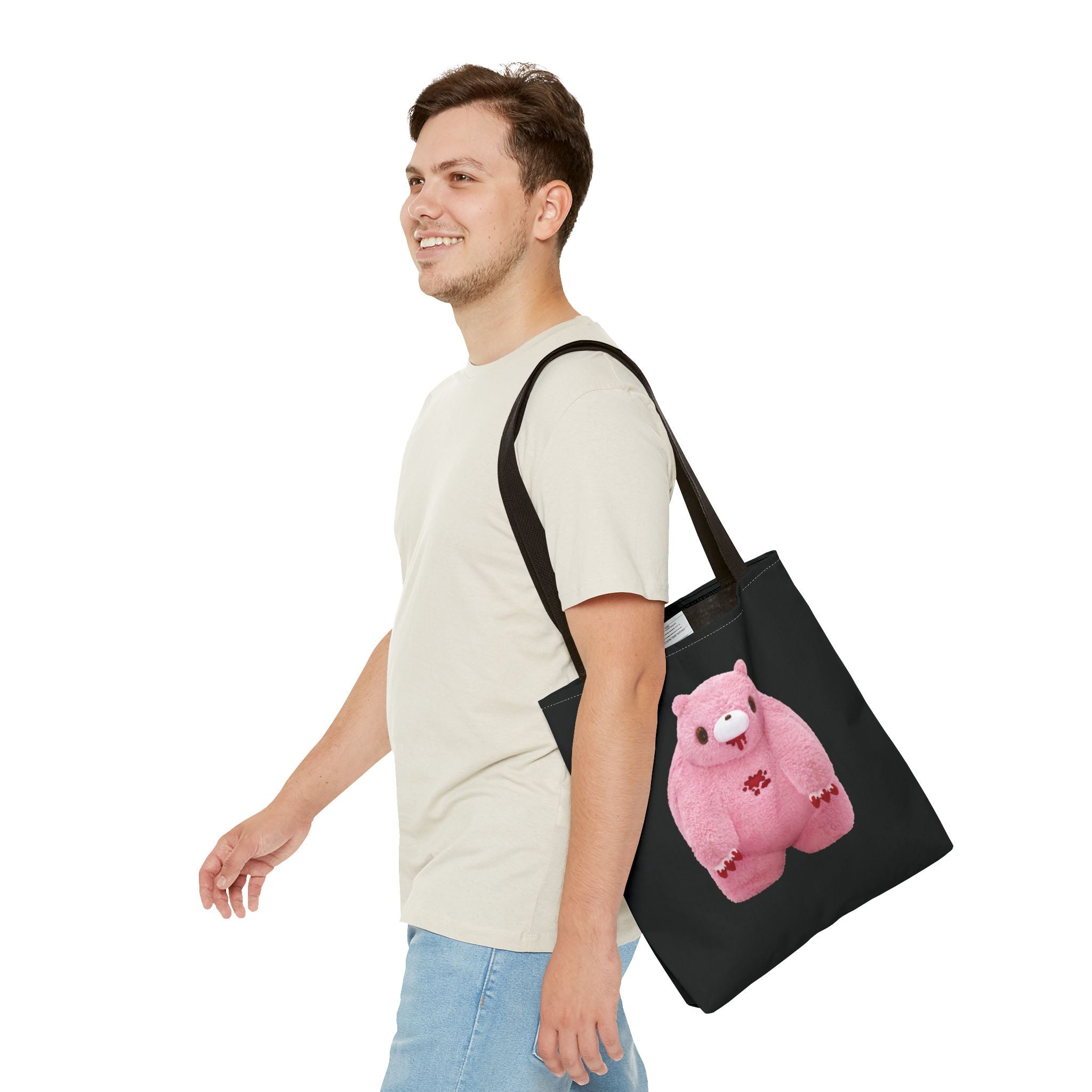 CHUBBY GLOOMY BEAR- Tote Bag