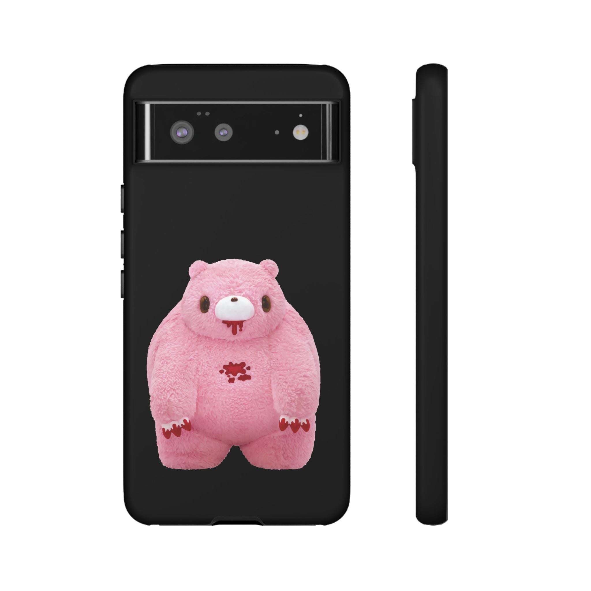 Chubby Gloomy Plush Tough Phone Case