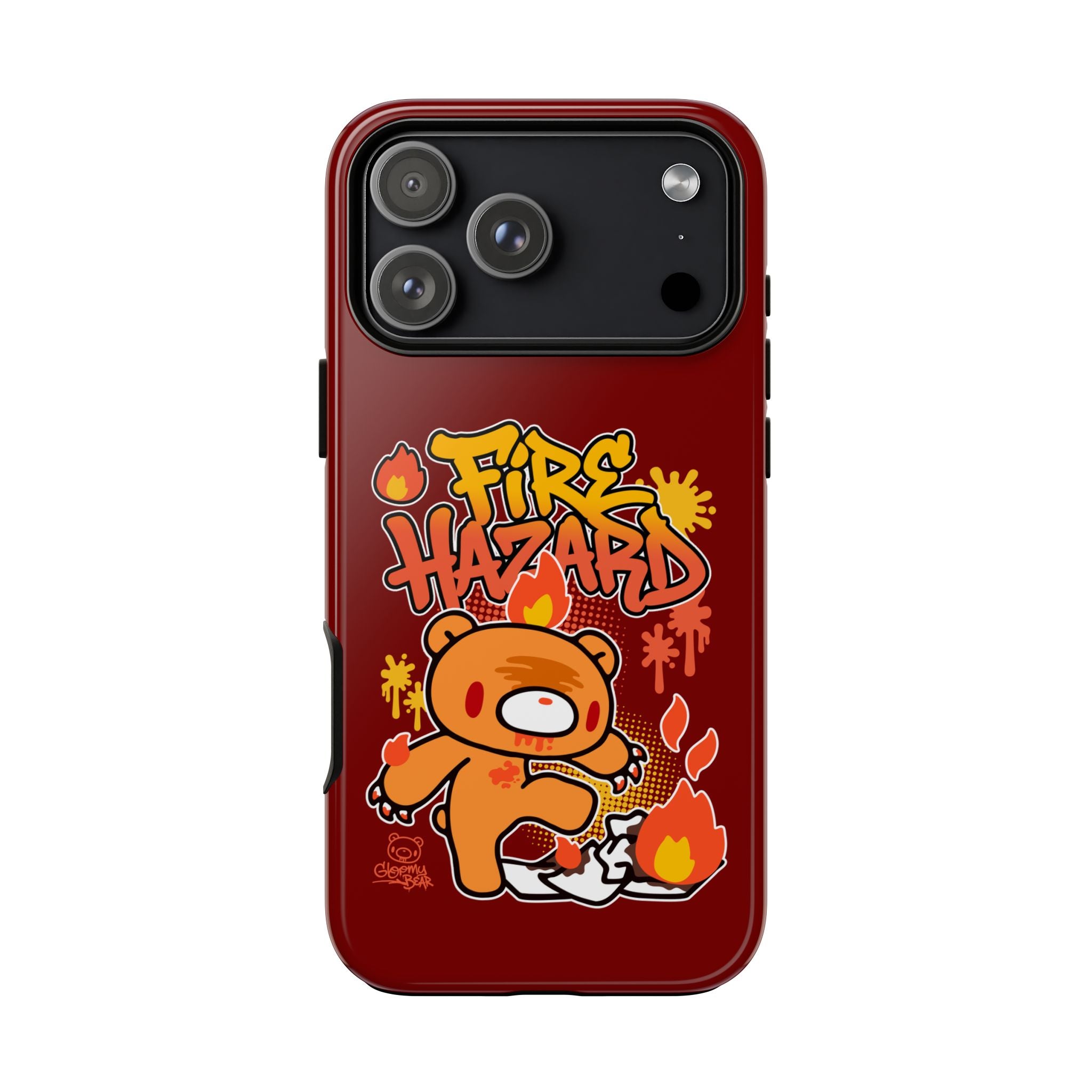 Gloomy Fire trash Phone Case