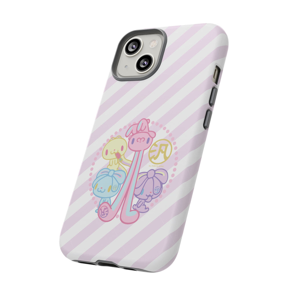 Group Pastel All Purpose Bunny - Phone Case