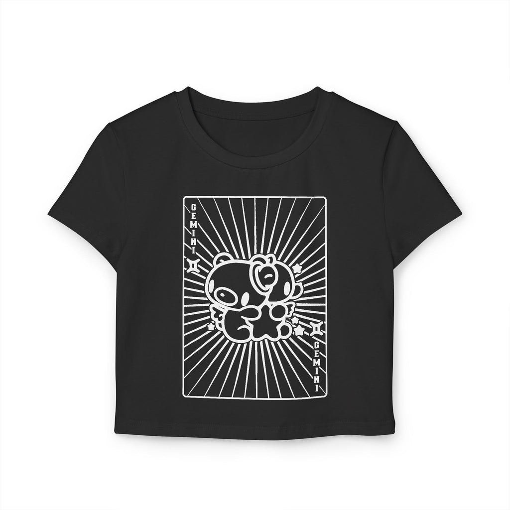 gemini zodiac gloomy Women's Baby Tee