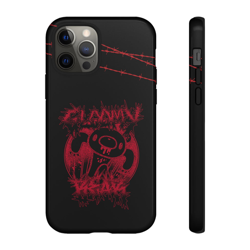 Gloomy Bear Metal Show Red Phone Case