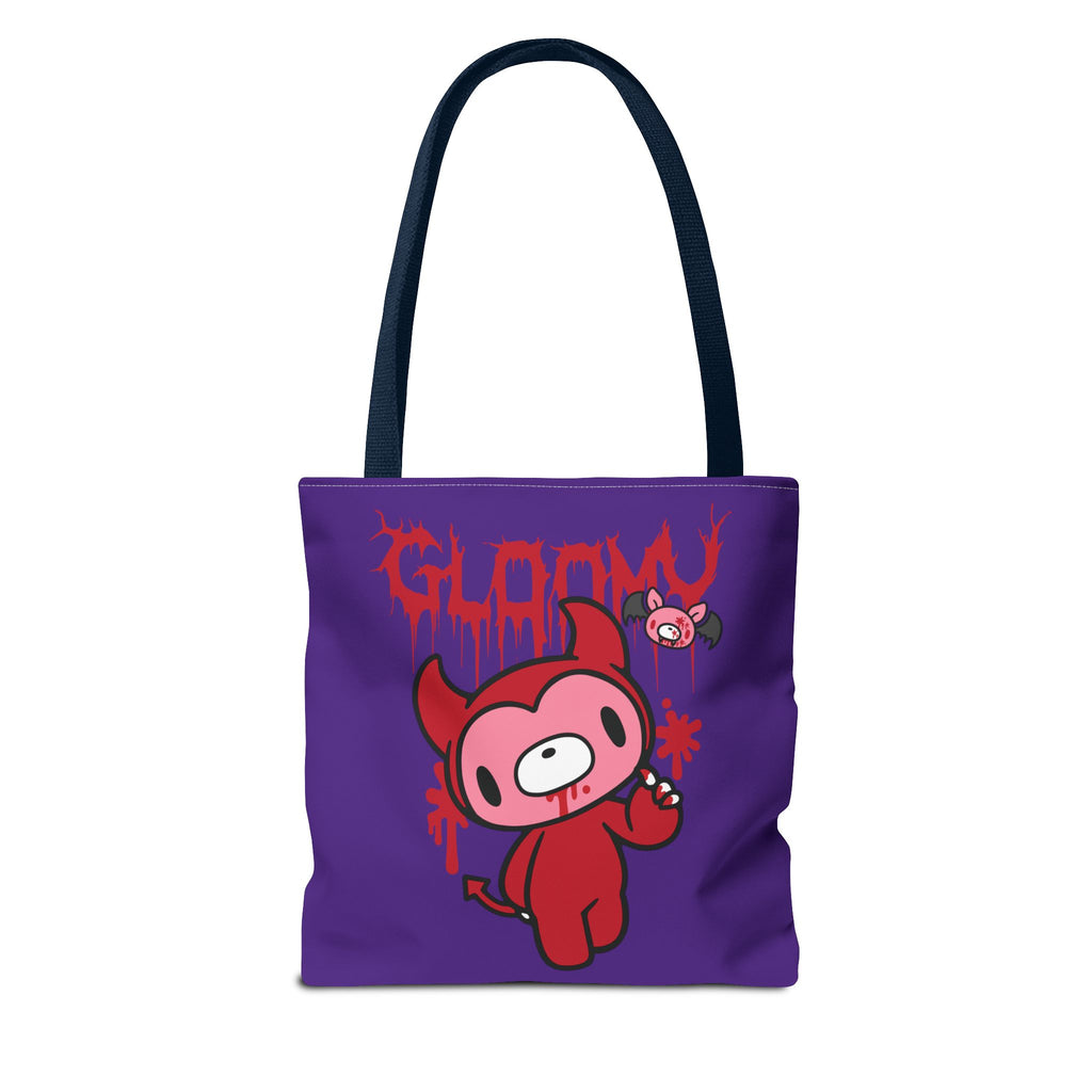 Gloomy Bear Halloween Devil Tote Bag - 2024