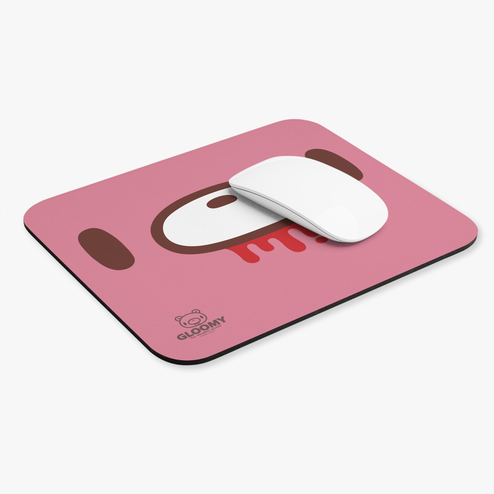 Gloomy face Mouse Pad (Rectangle)