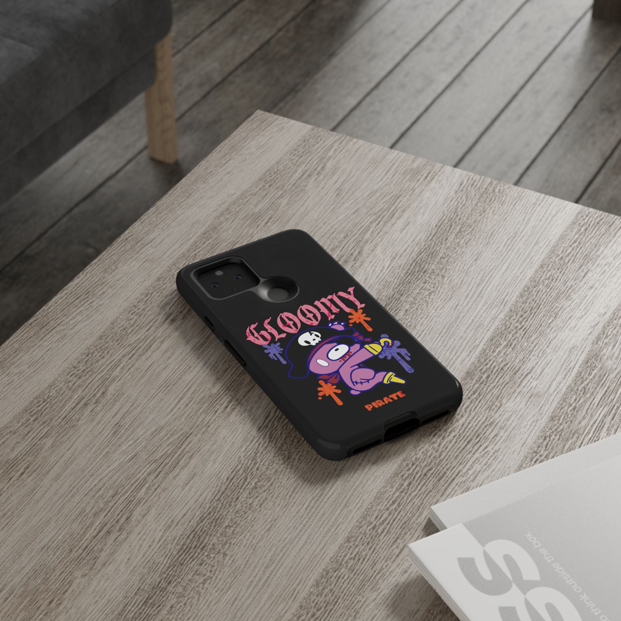 gloomy bear Halloween pirate Phone Case