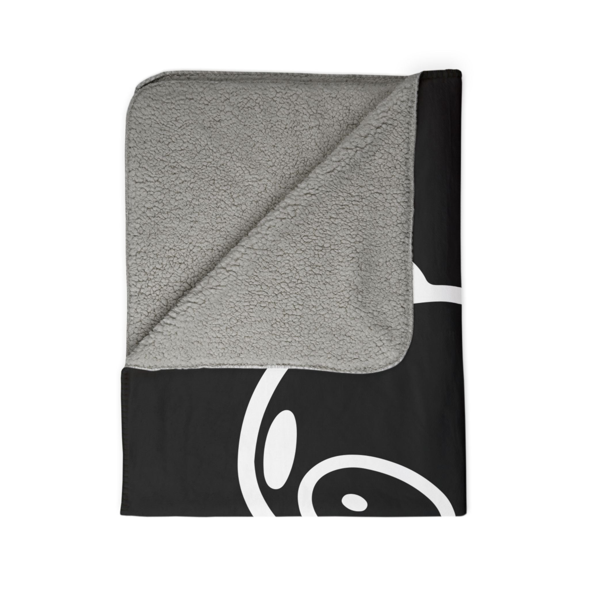 Gloomy Bear gemini Zodiac Fleece Sherpa Blanket