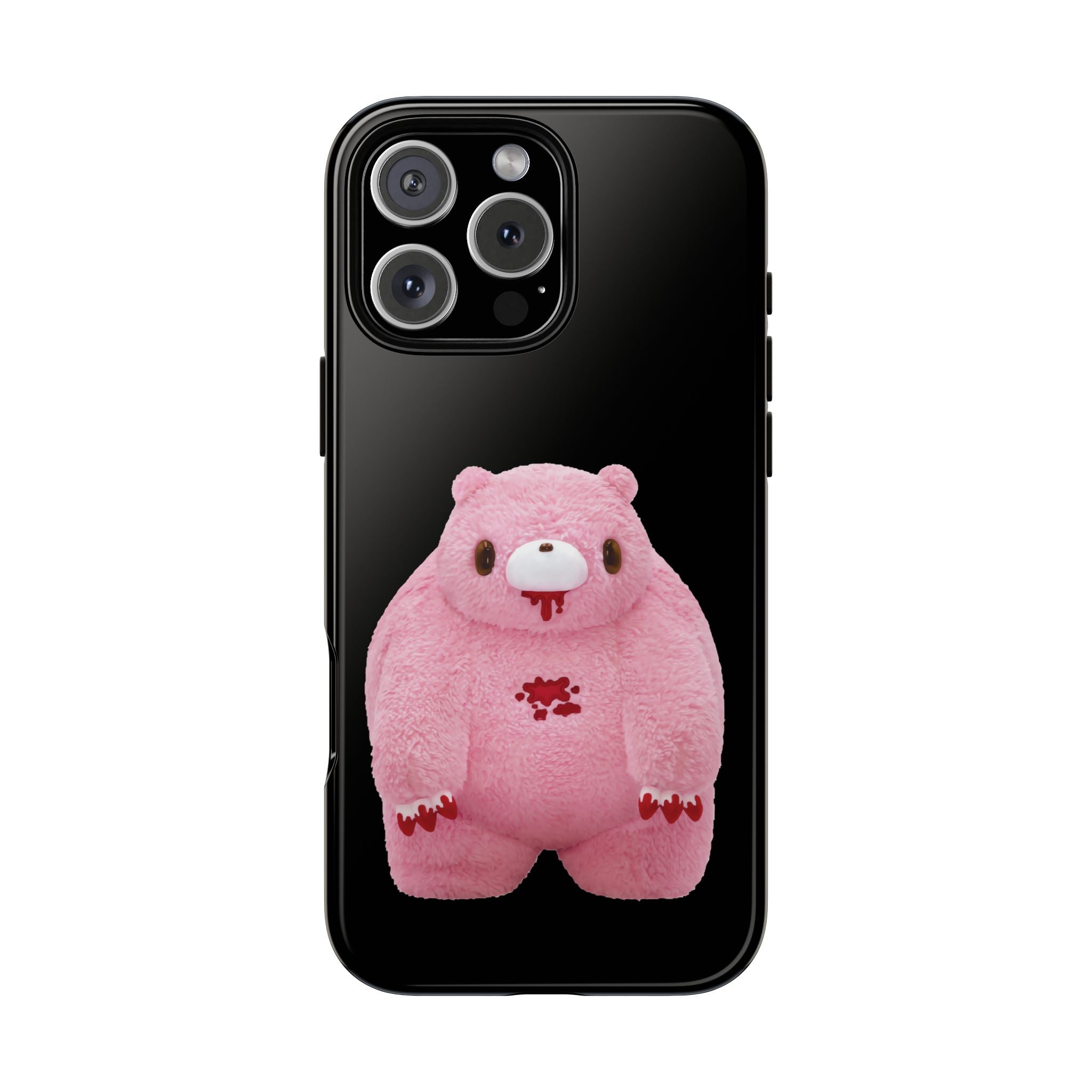 Chubby Gloomy Plush Tough Phone Case