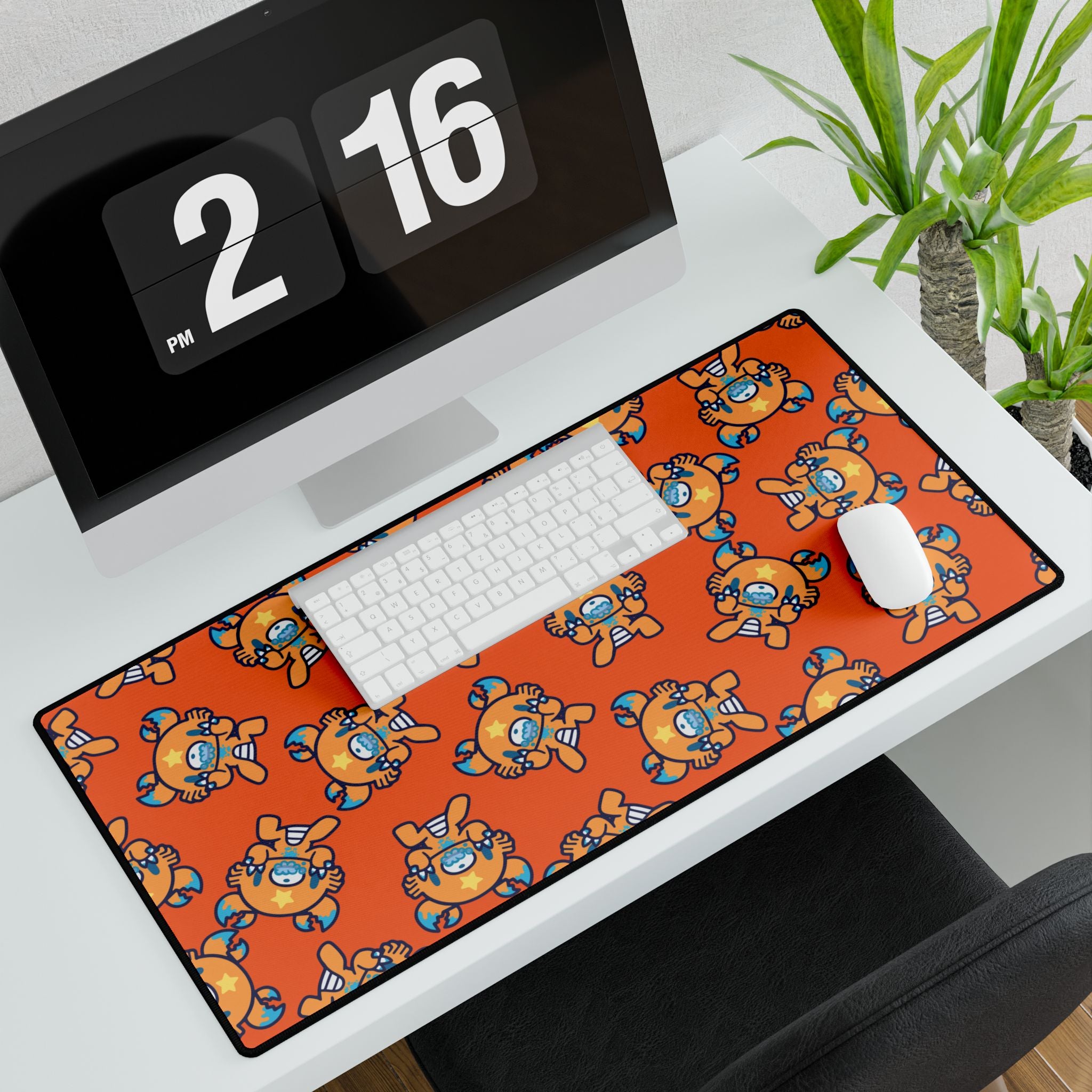 Gloomy Cancer Zodiac Desk Mats