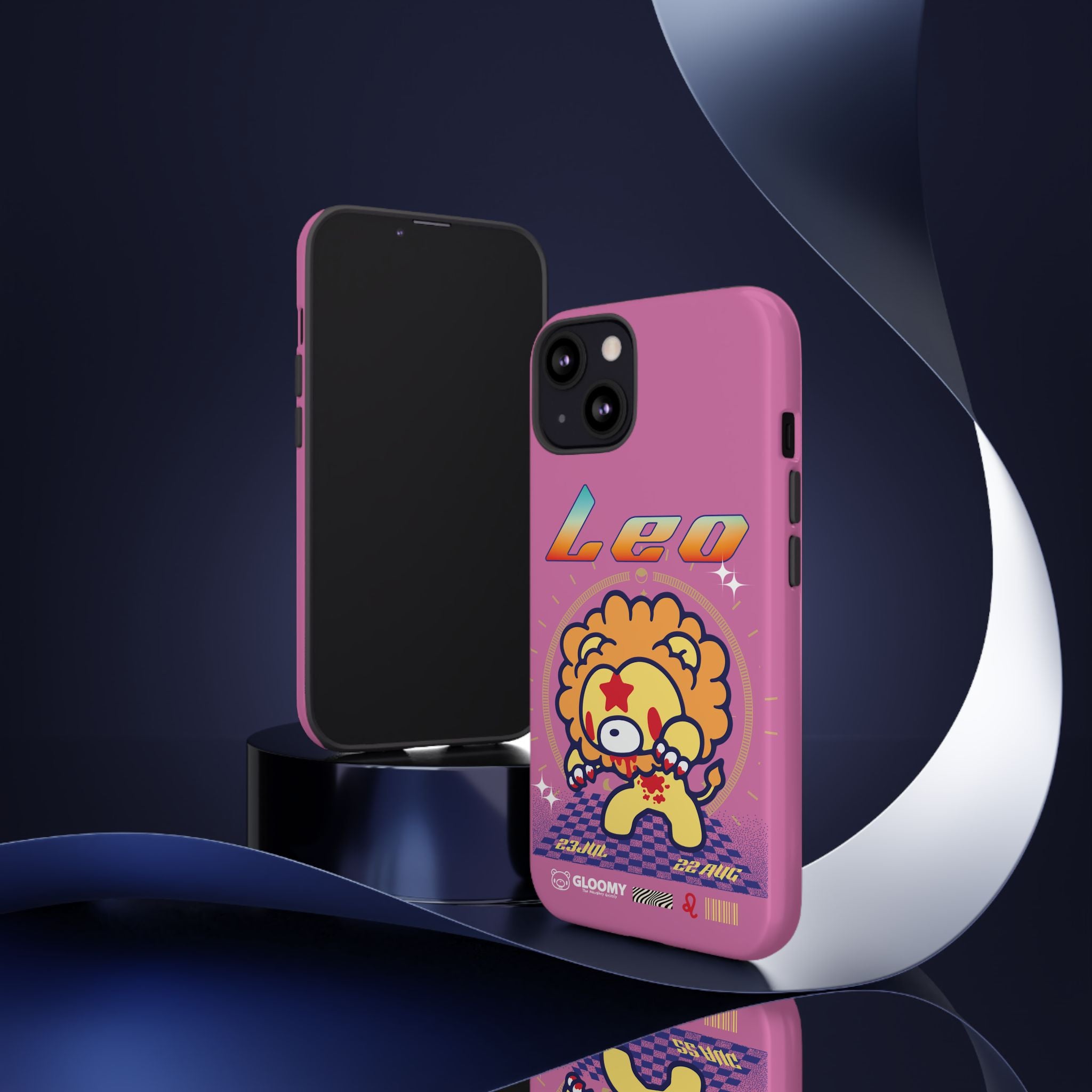 Zodiac Leo gloomy bear Phone Case