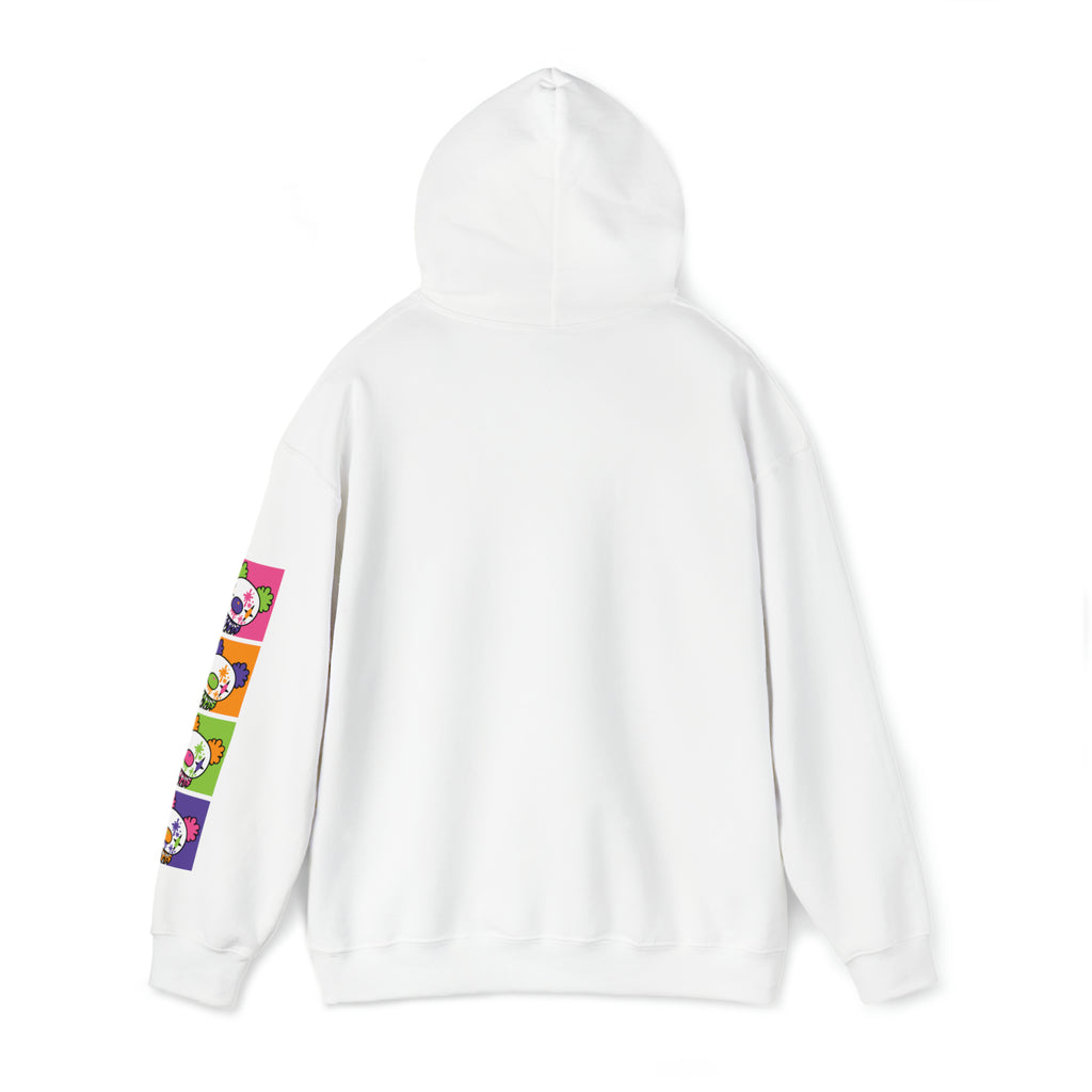 Gloomy Clown Multicolor Unisex Hooded Sweatshirt