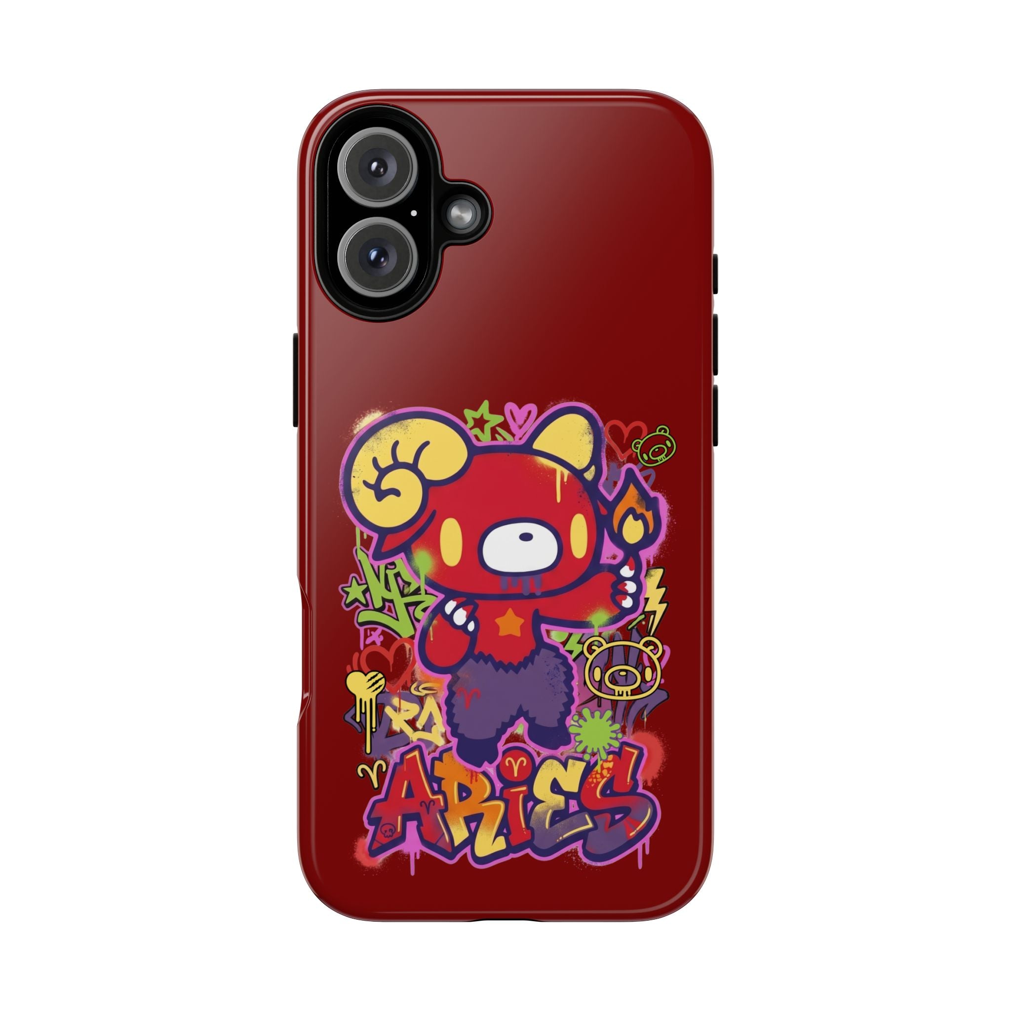 Zodiac Aries  Gloomy Bear Phone Case