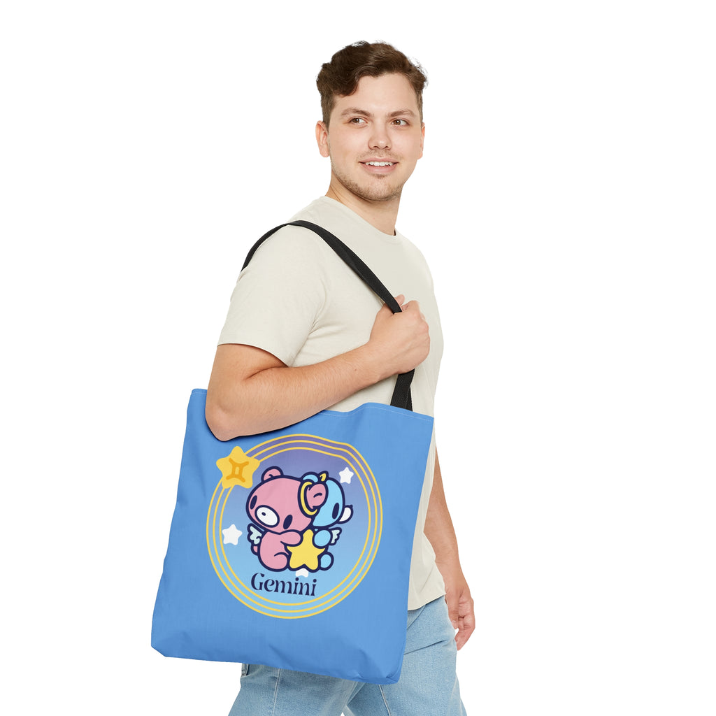 Gloomy Gemini zodiac Tote Bag