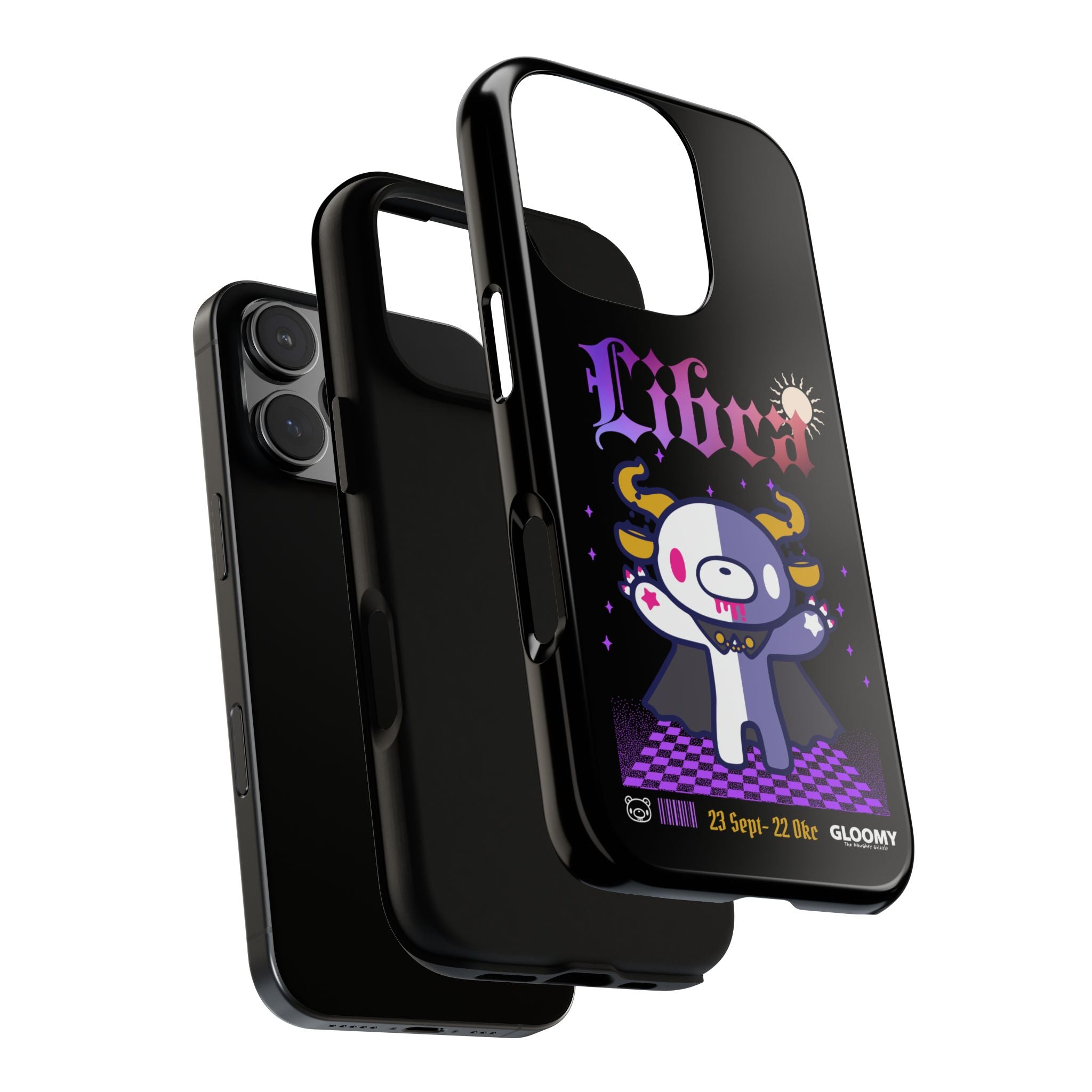 gloomy bear libra zodiac Phone Case