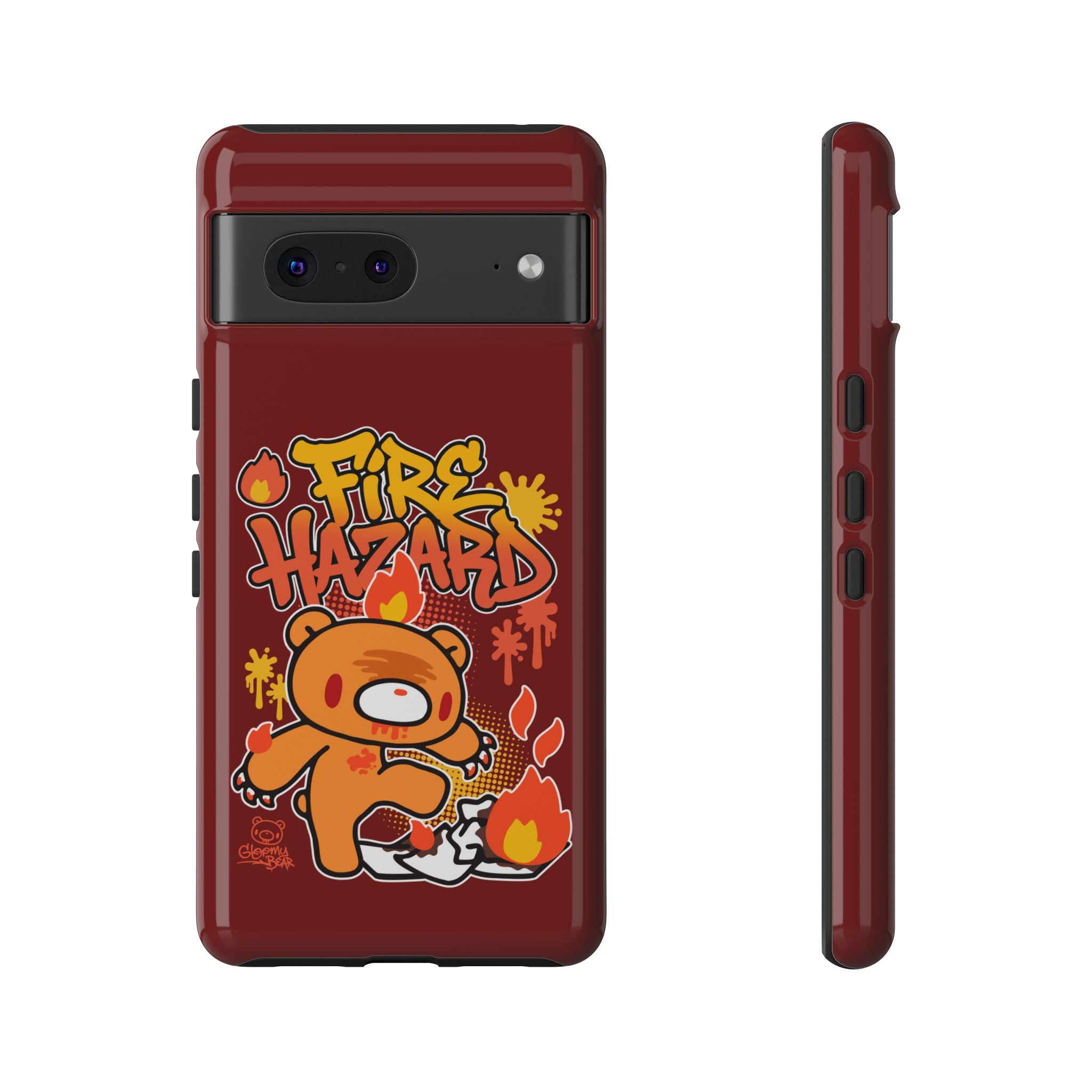 Gloomy Fire trash Phone Case