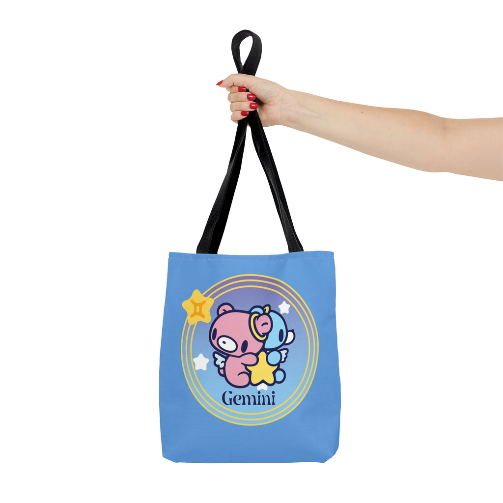 Gloomy Gemini zodiac Tote Bag
