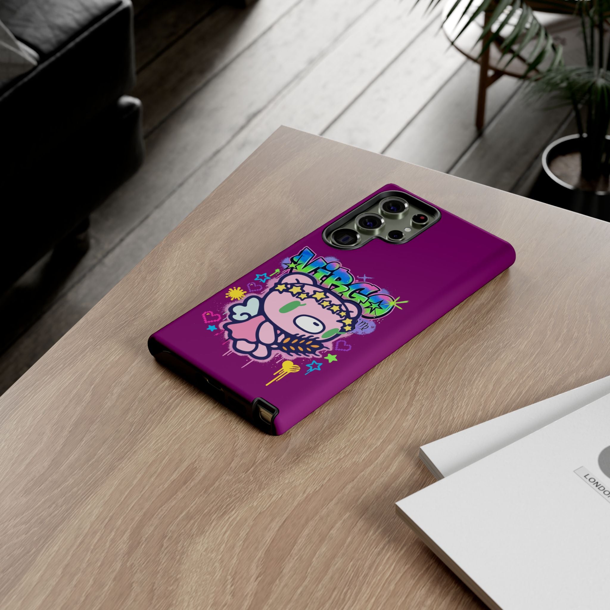 Zodiac Virgo  Gloomy Bear  Phone Case