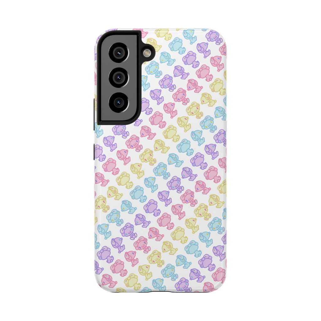 Rotating Pastel All Purpose Bunny - iPhone Case