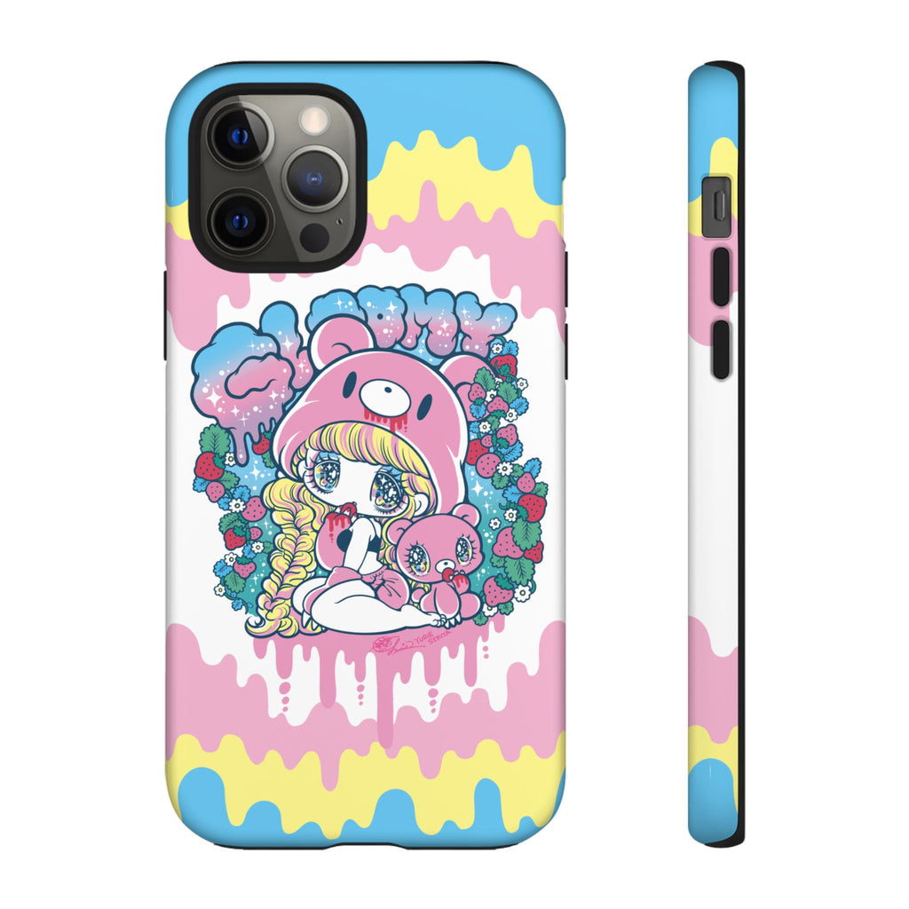 YURIE SEKIYA x GLOOMY BEAR ⭐️ GLOOMY-GIRL STRAWBERRY PHONE CASE