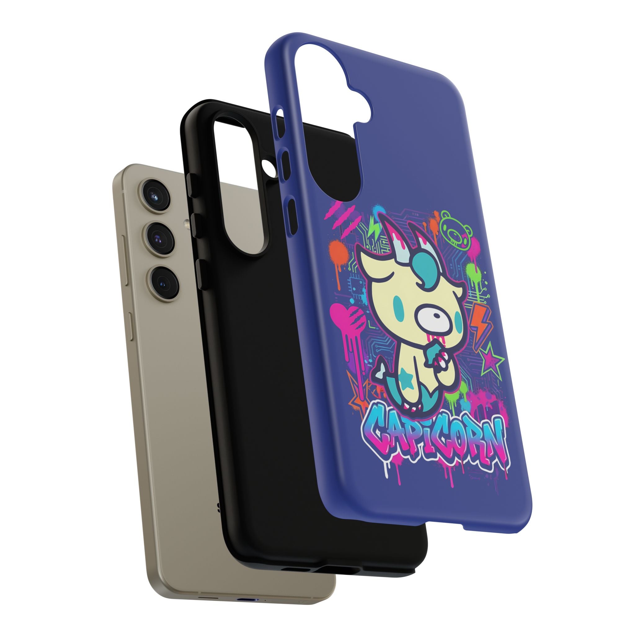 Zodiac Capricorn Gloomy Bear Phone Case