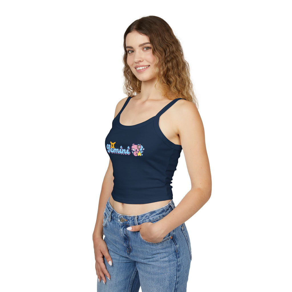 Gloomy gemini Women's Spaghetti Strap Tank Top