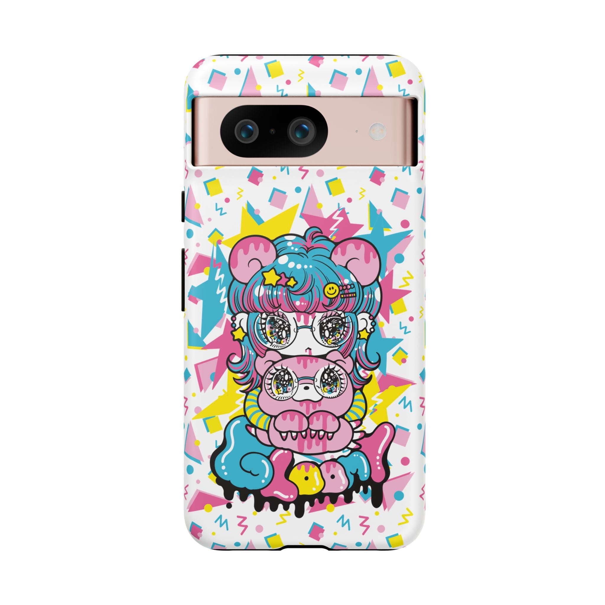 YURIE SEKIYA X GLOOMY BEAR ⭐️ FIRE GIRL PHONE CASE
