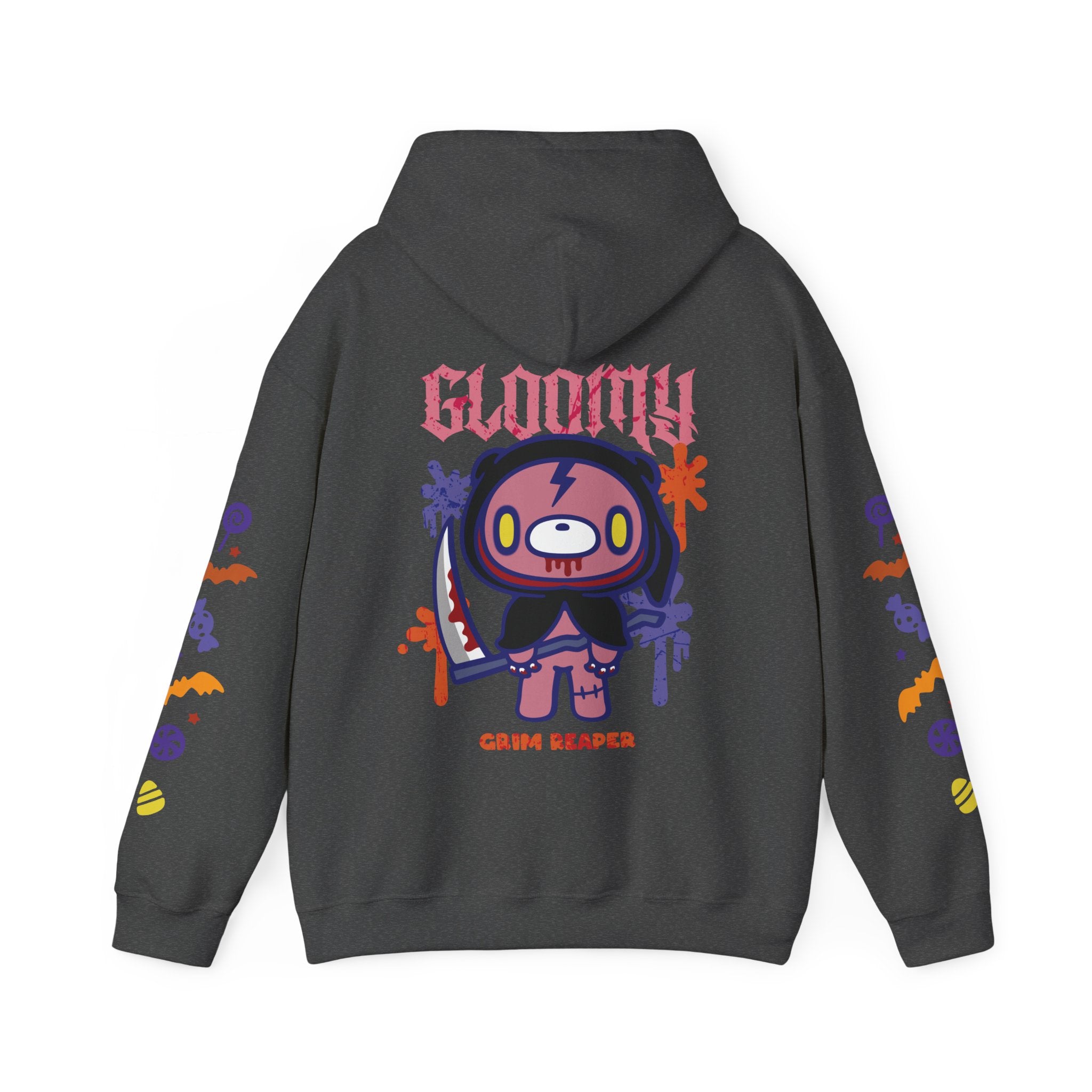 Halloween Grim Reaper Gloomy Bear Hoodie