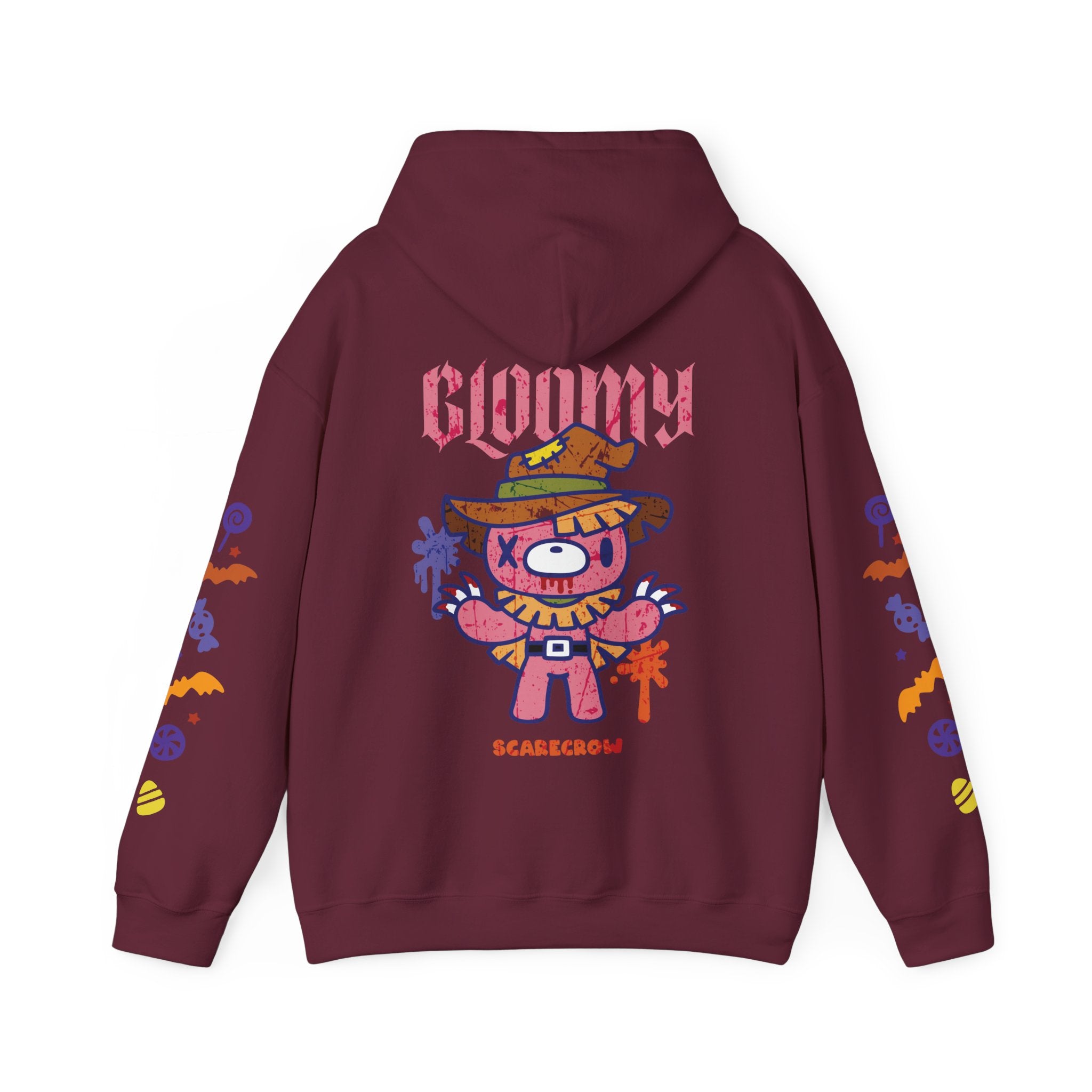 Halloween Scarecrow Gloomy bear Hoodie