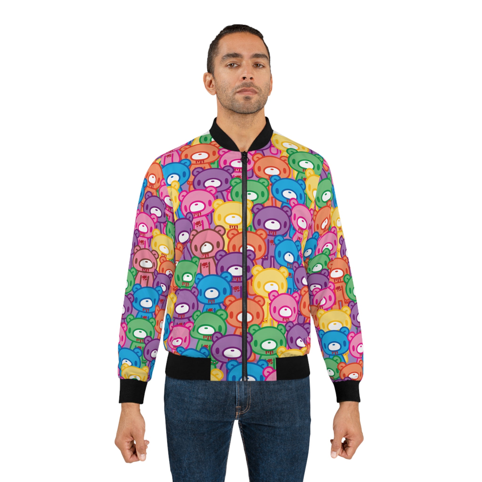 Gloomy Bear "Rainbow Dreams" Bomber Jacket