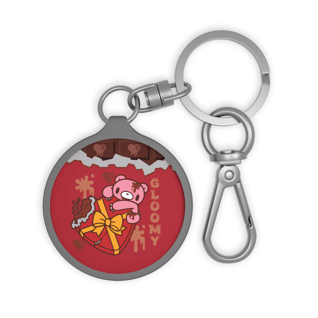 Gloomy Valentine Keyring Tag