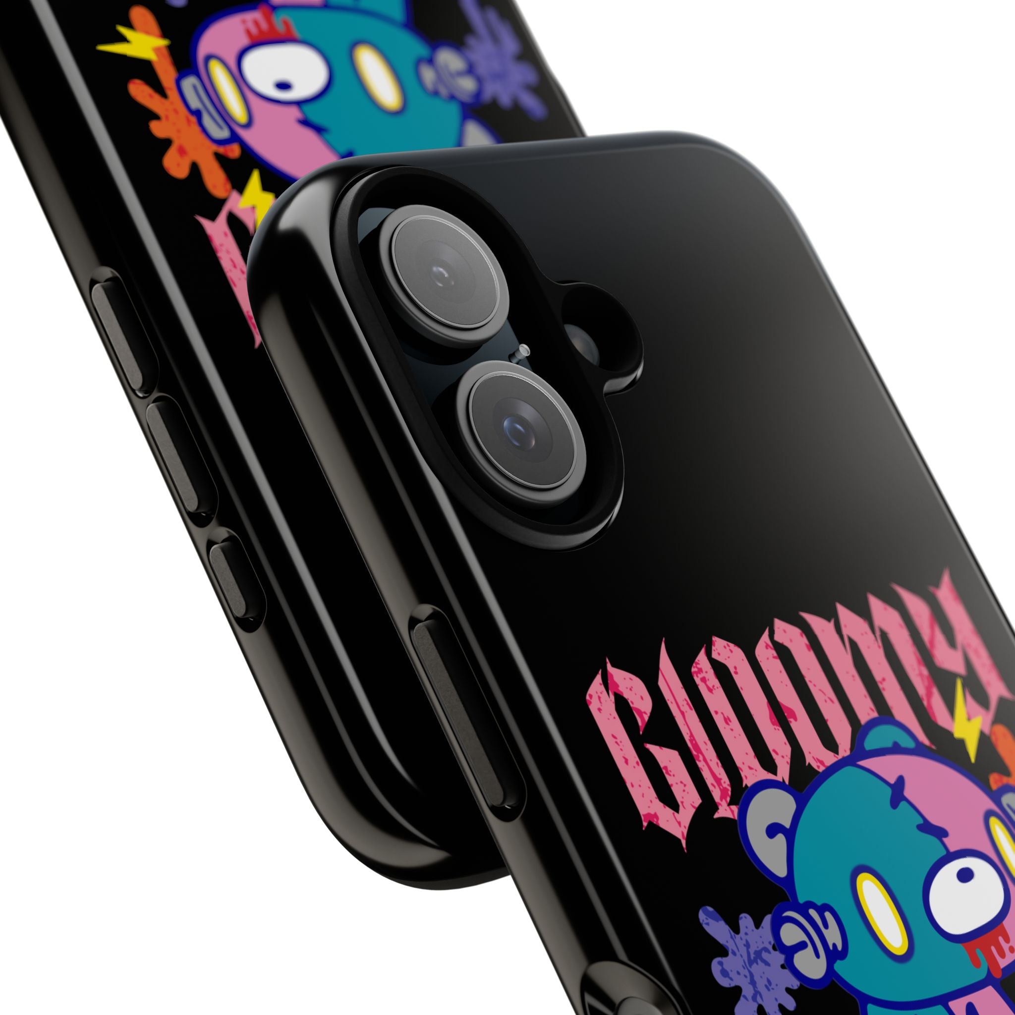 gloomy bear Halloween patchwork Phone Case