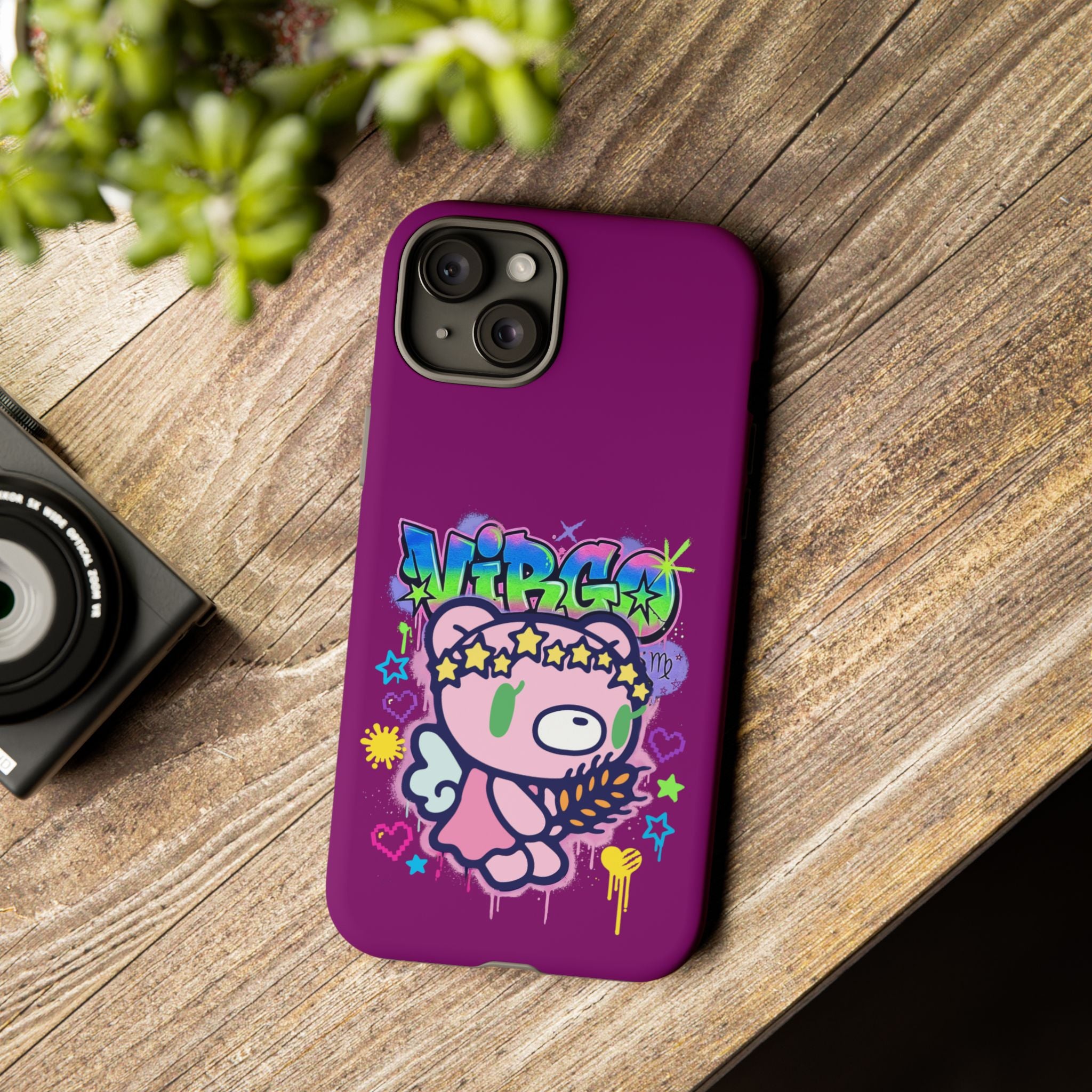Zodiac Virgo  Gloomy Bear  Phone Case