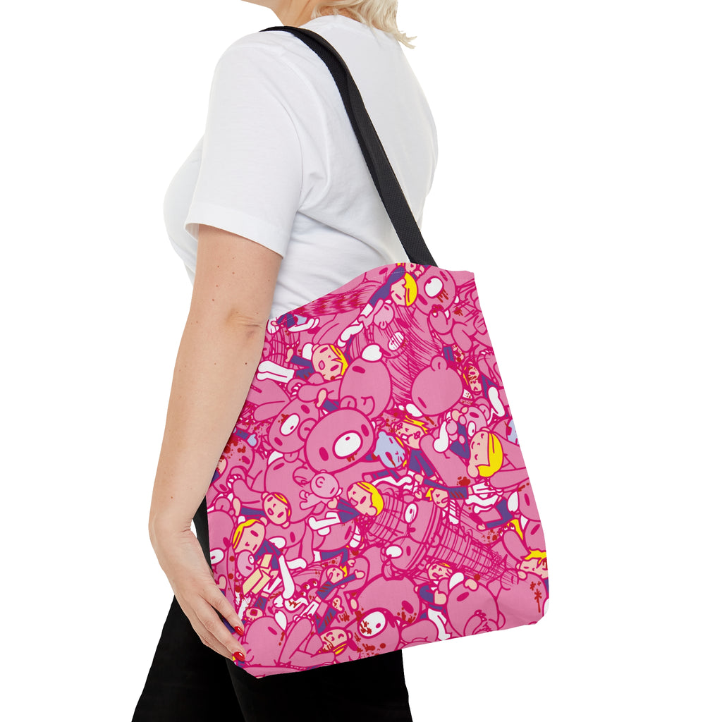 Gloomy & Pity Chaos [PINK] - Canvas Tote Bag