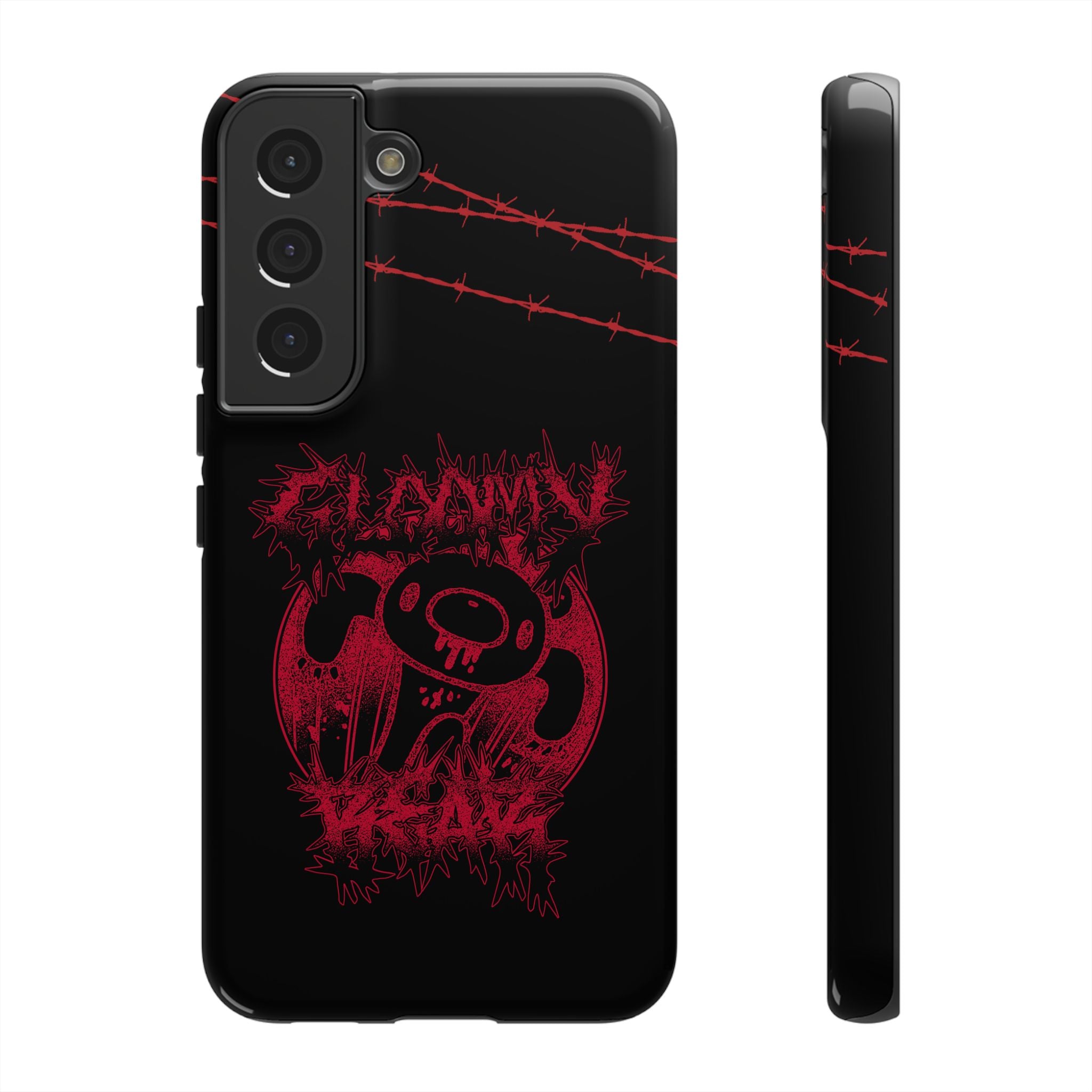 Gloomy Bear Metal Show Red Phone Case