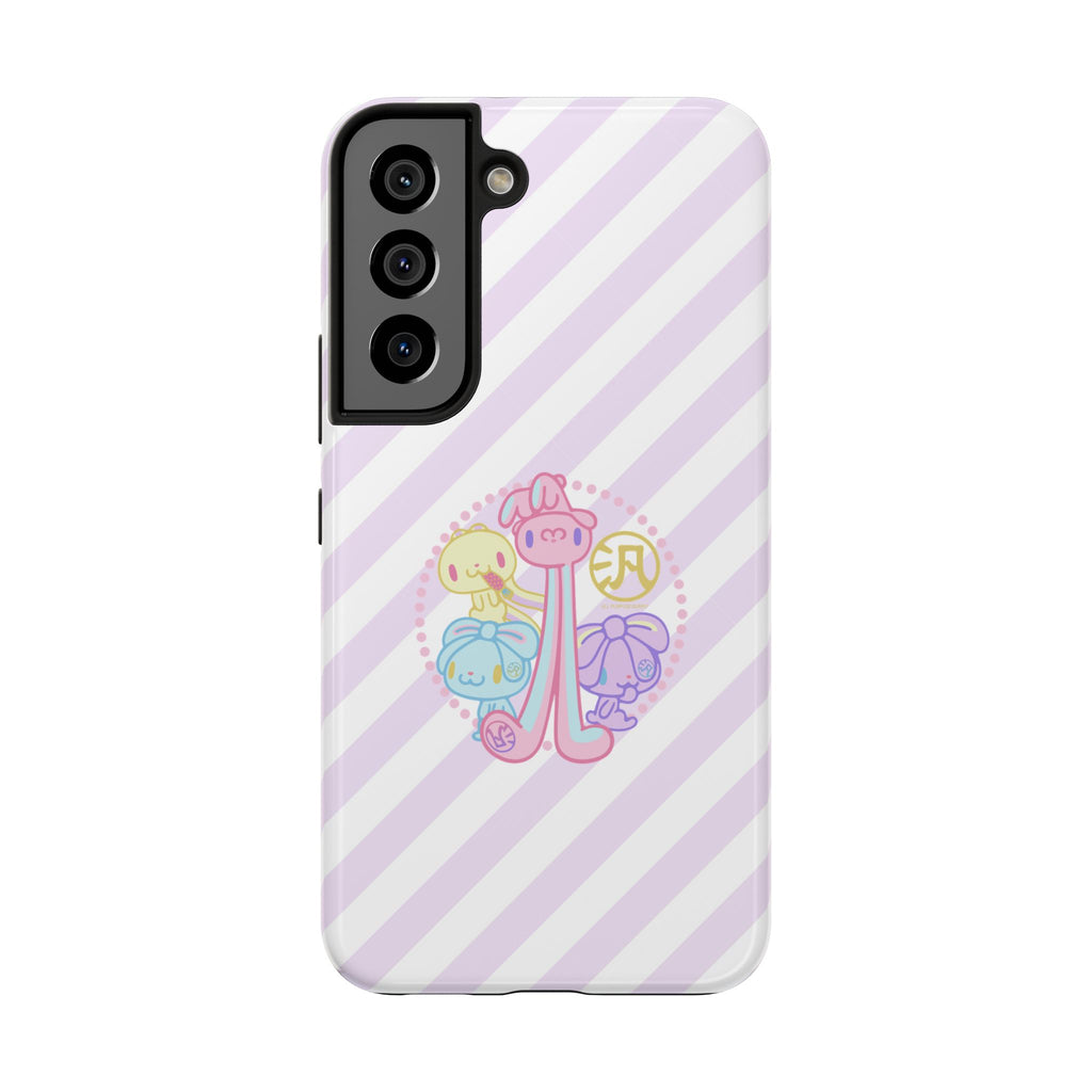 Group Pastel All Purpose Bunny - iPhone Case