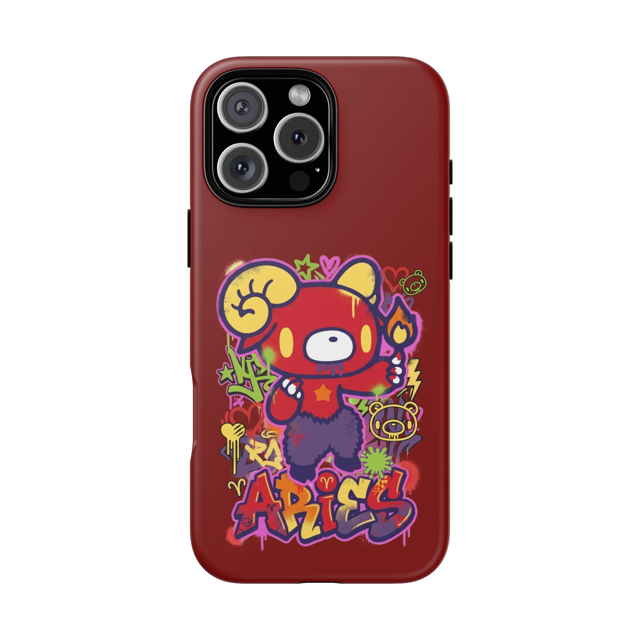 Zodiac Aries  Gloomy Bear Phone Case