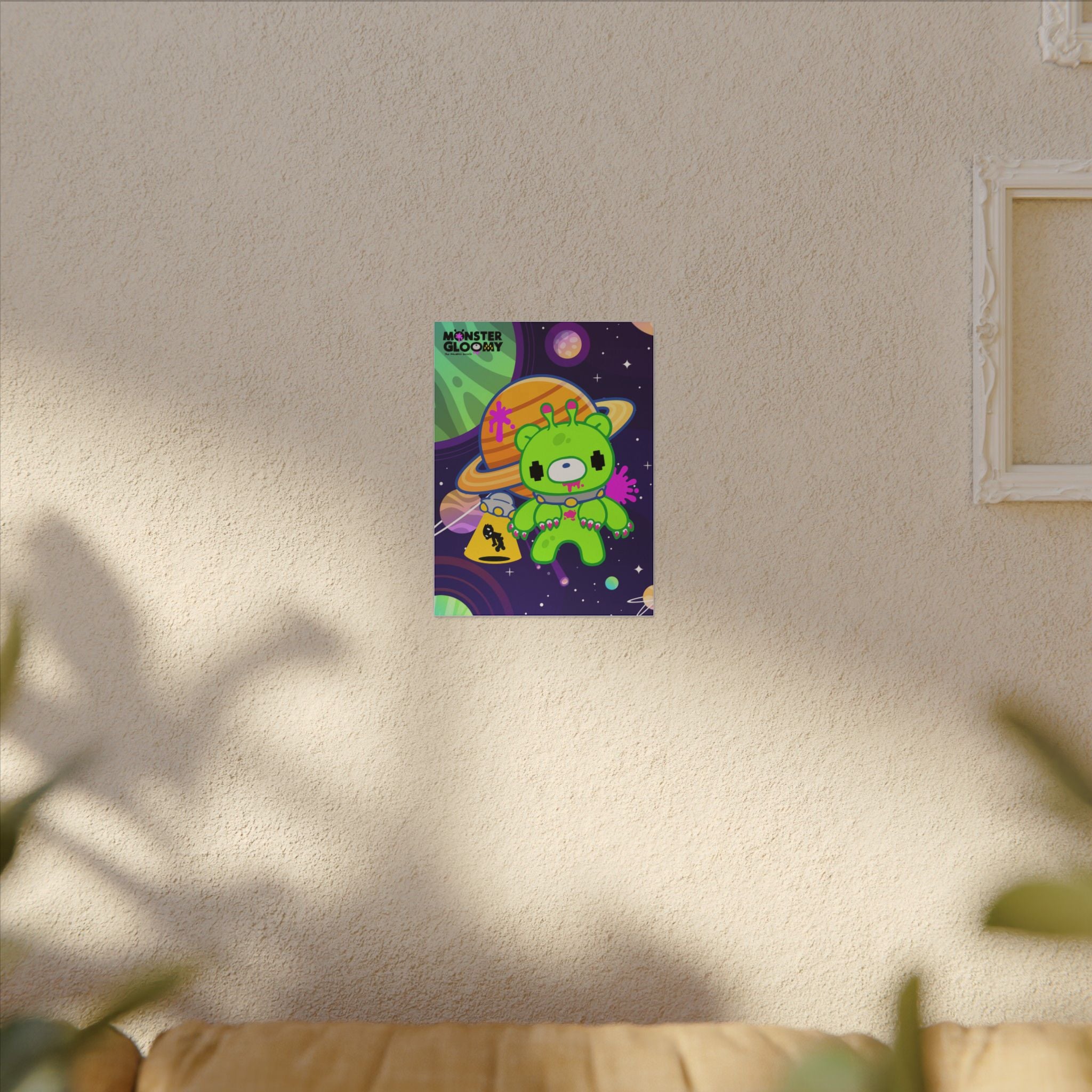 Monster Gloomy Wall Canvas