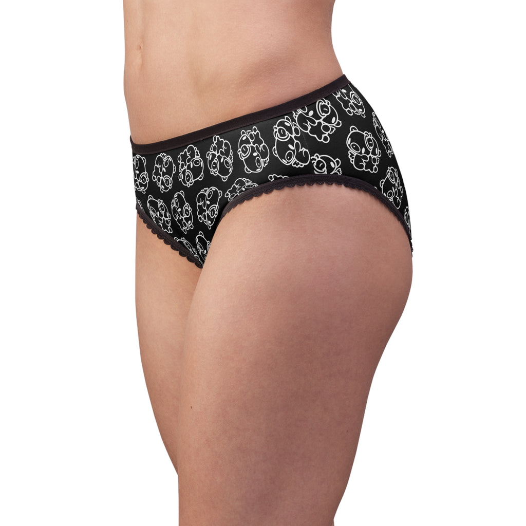 Gloomy Gemini Women's Briefs (AOP)
