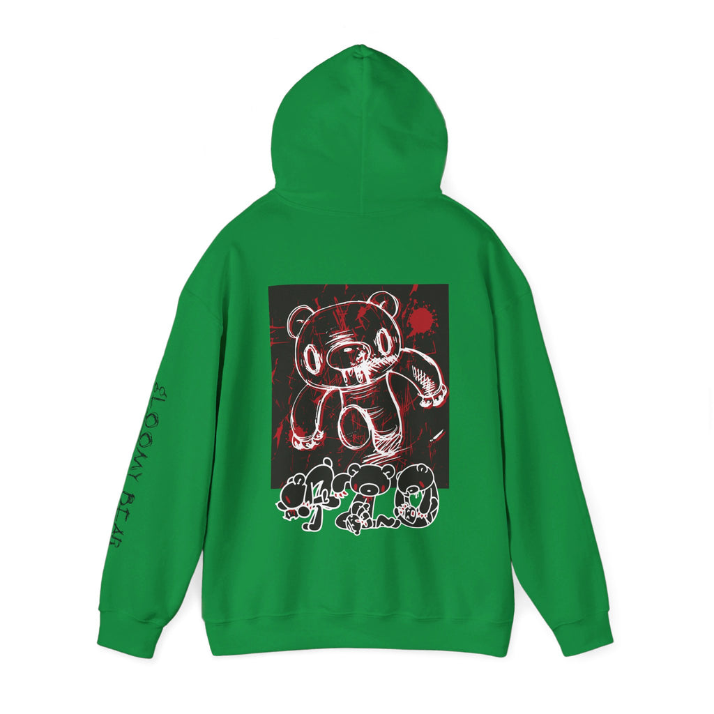 Danger Gloomy Bear Unisex Hooded Sweatshirt