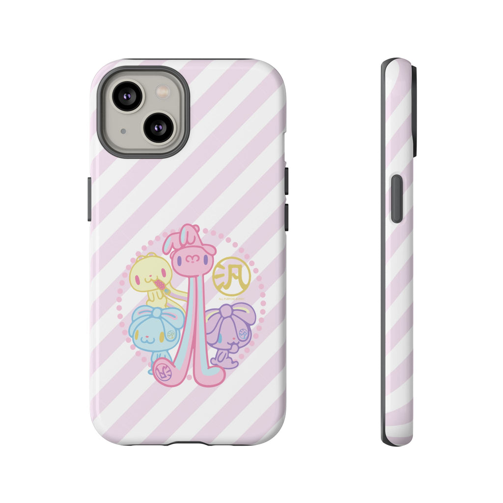 Group Pastel All Purpose Bunny - Phone Case